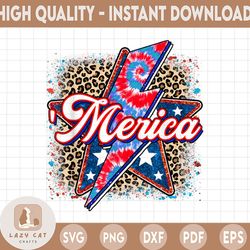 western merica patriotic png, merica png, 4th of july png, american flag tie dye png, glitter and leopard merica png
