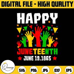 happy juneteenth june 19-1865 png, black history png, african american png, black woman png, black pride png, independen