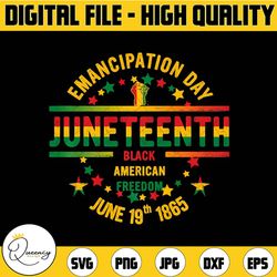 emancipation day juneteenth since 1865 png, black american freedom, african american png, juneteenth the real independen