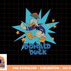disney 100 anniversary donald duck artists series d100 png, sublimation, digital download