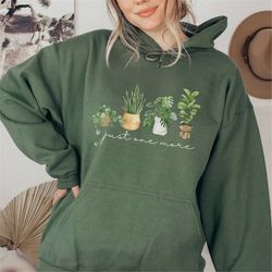 plant sweatshirt funny plant hoodie watercolor plant mom shirt monstera deliciosa gift house plant gift gardening shirt