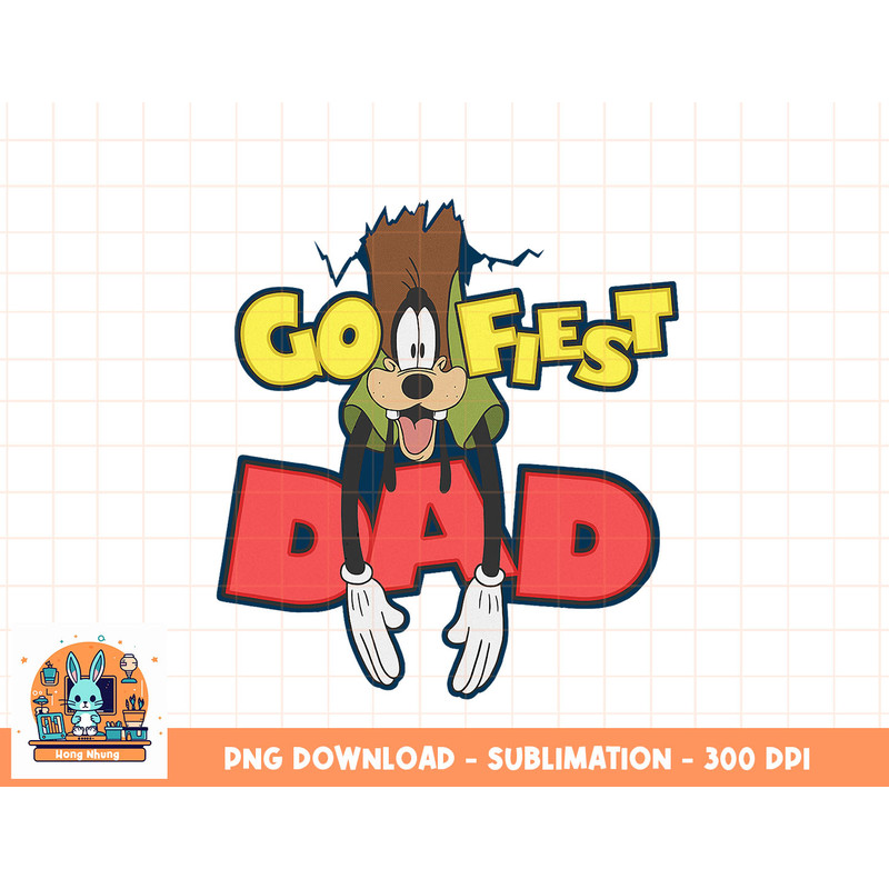 Disney A Goofy Movie Goofy Goofiest Dad Portrait png, sublimation, digital download.jpg