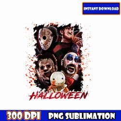 halloween characters svg, horror svg, halloween svg bundle, horror friends svg, instant download