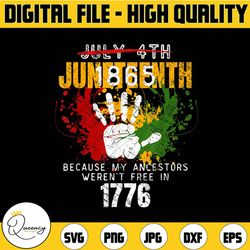 july 4th juneteenth 1865 because my ancestors png, freedom day, blm png, equality rights, africa, black history, african