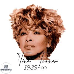 tina turner rip 1939 2023 png silhouette sublimation files