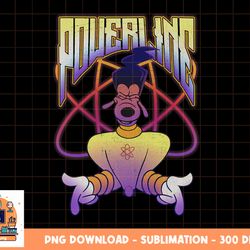 disney a goofy movie powerline logo portrait short sleeve png, sublimation, digital download