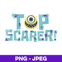 disney pixar monsters inc. mike wazowski top scarer v1