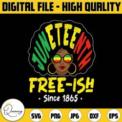 juneteenth freeish since 1865 celebrate juneteenth freedom black queen png, celebrate black history png, black power png