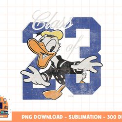 disney donald duck class of 23 graduation 2023 retro png, sublimation, digital download