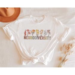 neurodiversity shirt, adhd shirt, autism awareness gift, special education inclusion shirt, dyslexia neurodivergent gift