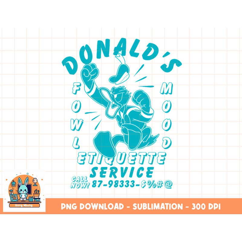 Disney Donald Duck Fowl Mood png, sublimation, digital download.jpg