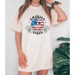 retro usa comfort colors shirt, 4th of july tee, retro funny fourth shirt, womens 4th of july shirt, america patriotic s