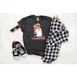 funny trump shirt, merica shirt, 4th of july shirt, patriotic shirt, memorial day shirt, american flag shirt, republican