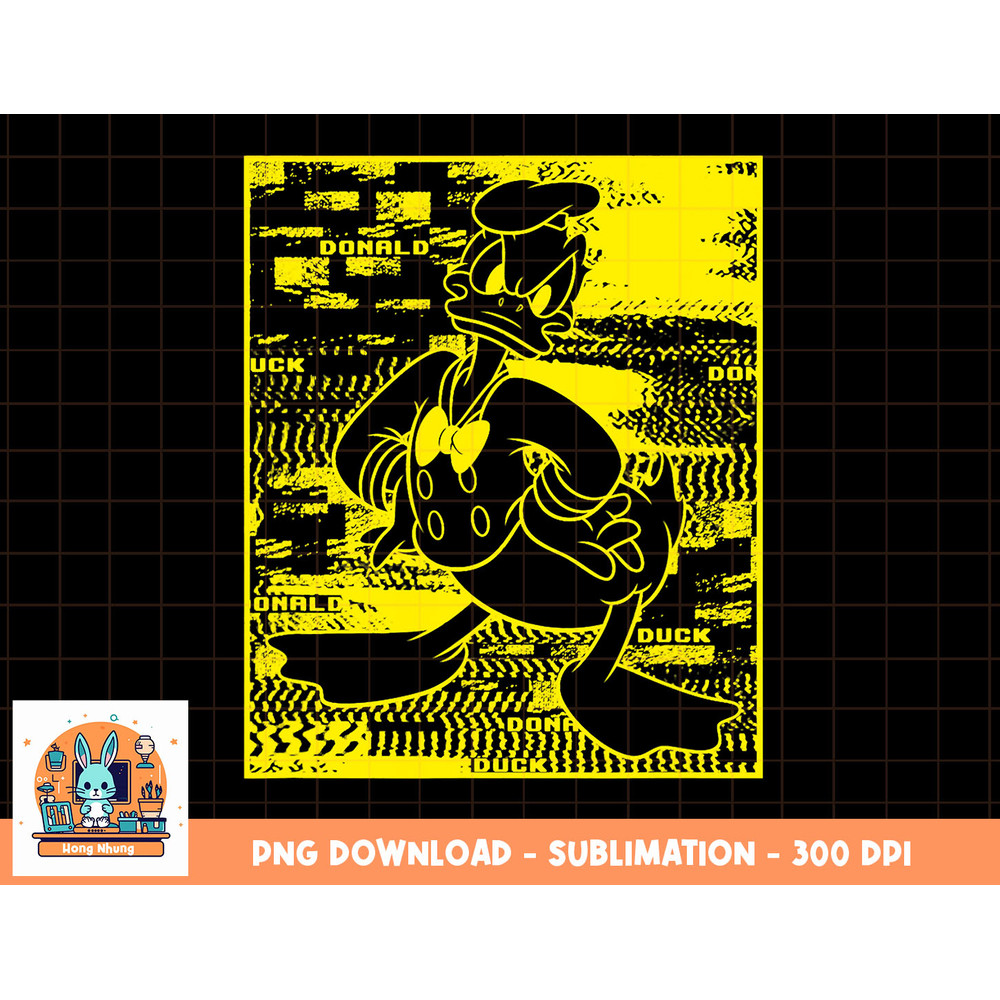 Disney Donald Duck Glitch png, sublimation, digital download.jpg