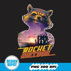 Rocket Raccoon Poster Marvel Guardians Of The Galaxy Png, For Men Women Png