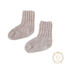 Socks Knitting Pattern | Baby Socks Pattern | Knit Socks | PDF Knitting Pattern | V12