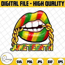 melanin juneteenth freedom 1865 black history pride png sexy lips melt png , freedom day, equality rights, black history