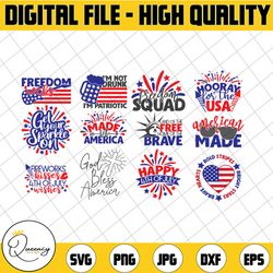 independence day svg, fourth of july svg, usa svg, america svg svg bundle 4th of july png