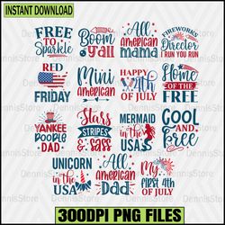 home of the free png,4th of july bundle png, 4th of july png bundle, freedom png bundle, red white blue png,fourth of j