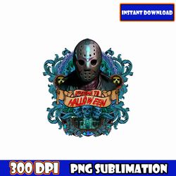 jason welcome to halloween svg, ghost face svg, horror characters svg, movie killers, halloween svg, horror movie