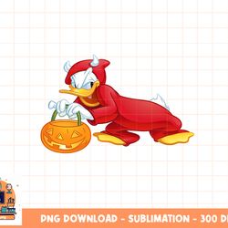 disney halloween donald duck devil costume png, sublimation, digital download