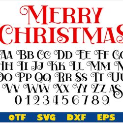 christmas font otf, christmas font svg cricut, christmas monogram svg, christmas letters svg, christmas svg cricut