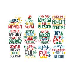 hristmas bundle designs svg cut file, christmas svg, silhouette svg fies