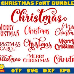 christmas font bundle | christmas fonts, christmas font otf, christmas font svg cricut, christmas letters svg