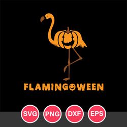 Flamingo Halloween Svg, Halloween Svg, Png Dxf Eps Digital File