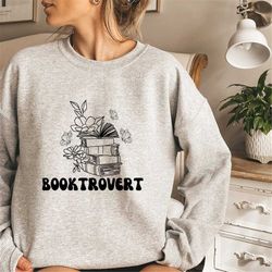 book flower sweatshirt, wildflowers reading sweatshirt, floral sweater, bookish sweatshirt, librarian sweatshirt, book