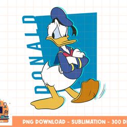 disney mickey and friends donald duck pop art portrait png, sublimation, digital download