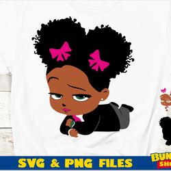 African American Boss Baby Girl SVG, Boss Baby Girl svg, afro boss baby girl png, afro boss baby girl svg