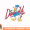 Disney Mickey And Friends Donald Duck Signature Portrait png, sublimation, digital download.jpg
