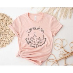 to the stars who listen and the dreams that are answered,a court of thorns,roses court of dreams,acotar sweatshirt,sarah