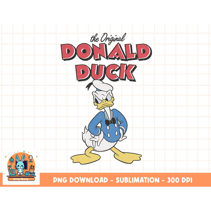 Disney Mickey And Friends Donald Duck The Original png, sublimation, digital download.jpg