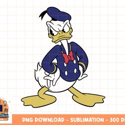 disney mickey and friends donald duck vintage portrait png, sublimation, digital download