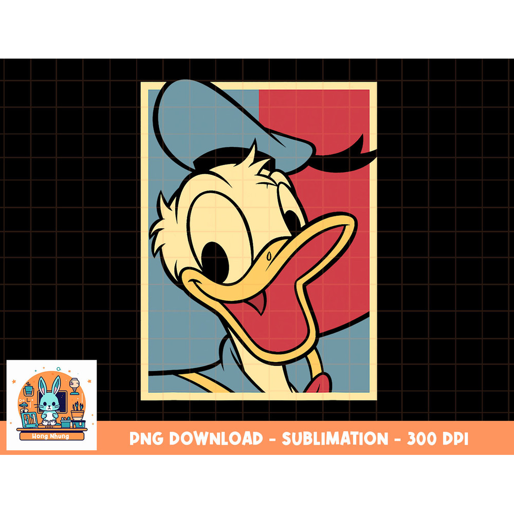 Disney Mickey Classic Donald Duck Big Face 4th Of July png, sublimation, digital download.jpg