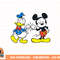 Disney Mickey Mouse and Donald Duck Best Friends Outline png, sublimation, digital download.jpg