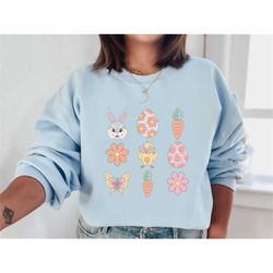 easter doodle shirt, easter bunny egg carrot shirt, easter sweatshirts, cute easter hoodie, egg hunt t-shirt, carrots te