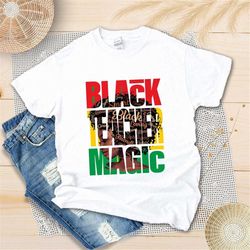 black teacher magic shirt, juneteenth gifts for teacher, celebrate juneteenth teacher shirt, black educator shirt, afro