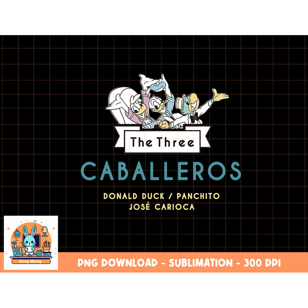 Disney Vintage The Three Caballeros Donald Duck png, sublimation, digital download.jpg
