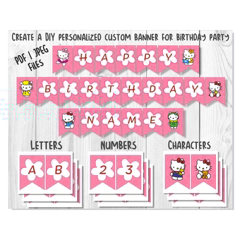 Hello Kitty Birthday Printable Banner 11.jpg