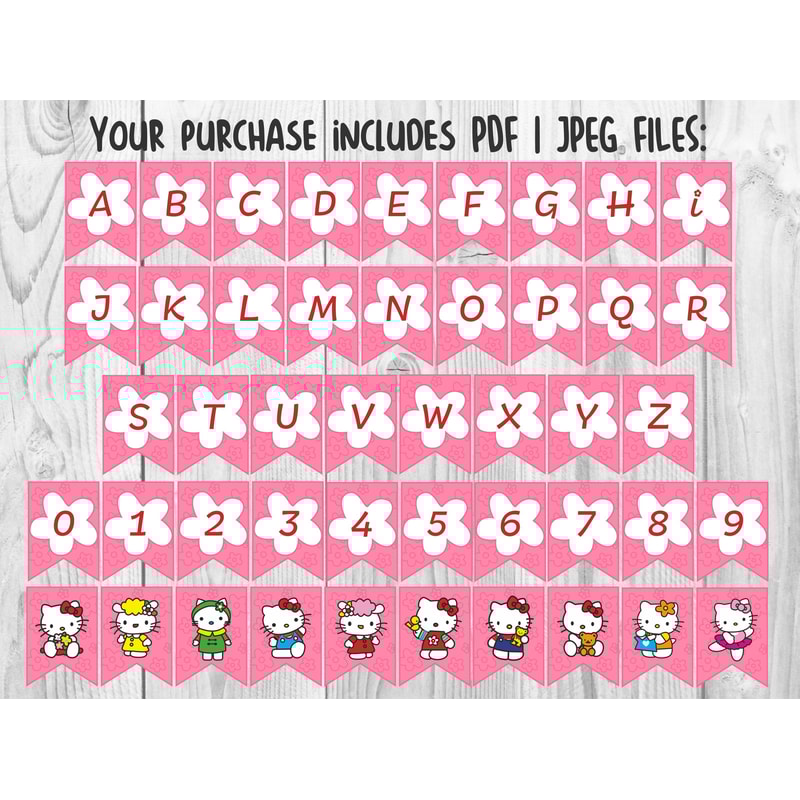 Hello Kitty Birthday Printable Banner 2.jpg