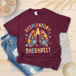 groovy respiratory therapist shirt, respiratory therapy shirt, therapist life, rrt rt nurse shirt, pulmonologist shirt,