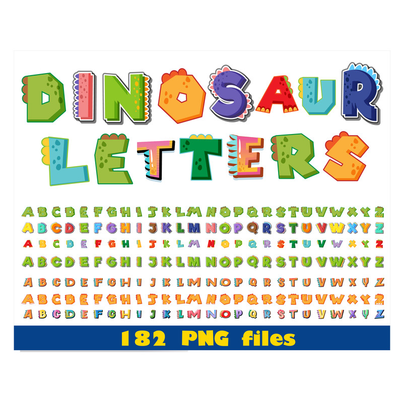 Dinosaur Font PNG.png
