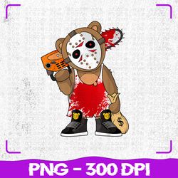 hockey teddy bear png, parody horror 13th hip hop png, sublimation, png files, sublimation png, png, digital download