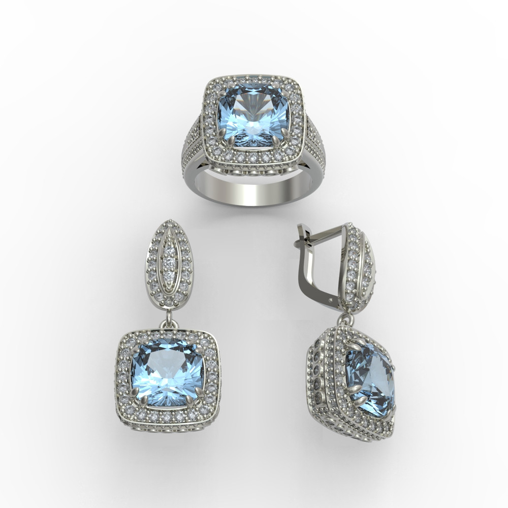 3d model of a jewelry ring and earrings with a large gemstone for printing (3).jpg
