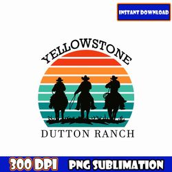western yellowstone dutton ranch / png file/ instant download/ digital design/ sublimation/ western