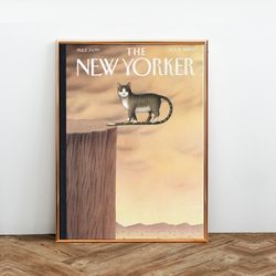 the new yorker magazine cover print october 5 2009, the new yorker poster, magazine cover, aesthetic room decor