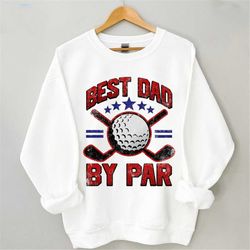 best dad by par shirt, dad golf shirt, golfing dad gift, father's day gift